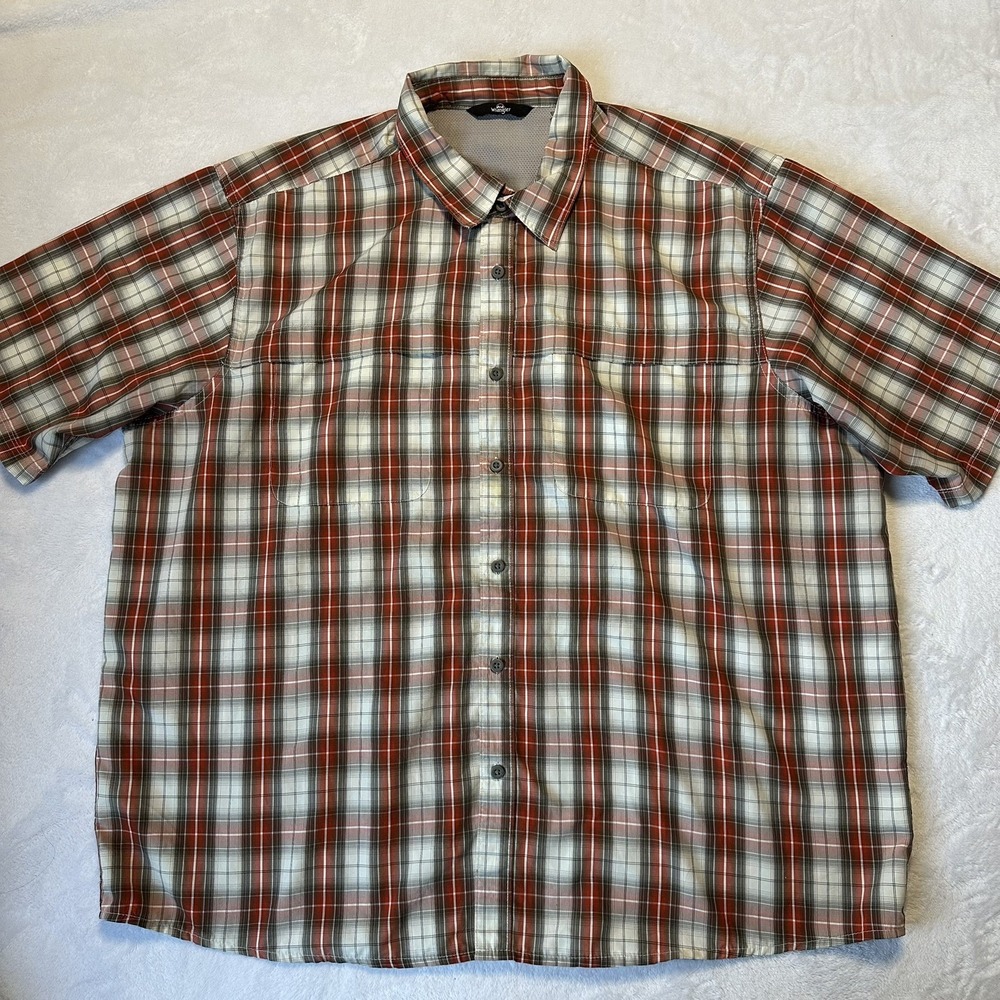 VTG Wrangler Bull Riding Rodeo Shirt Mens 2XL Western Cowboy Button Up